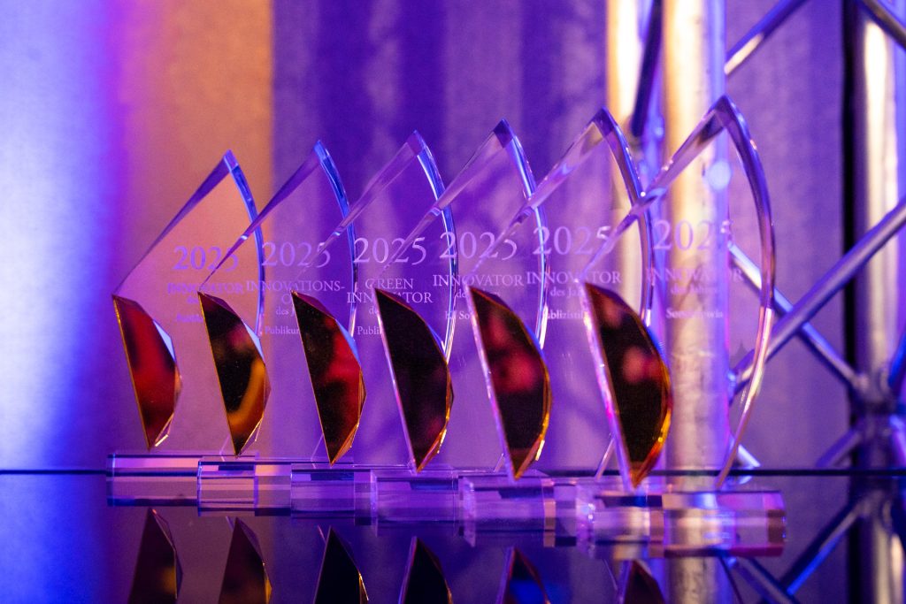 Festakt | Deutsche Innovationswoche 2025 | Fotocredit: INNOVATOR DES JAHRES / Tony Haupt