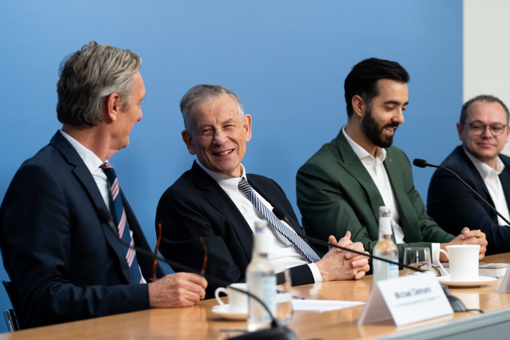 Pressekonferenz | Deutsche Innovationswoche 2025 | Fotocredit: INNOVATOR DES JAHRES / Tony Haupt