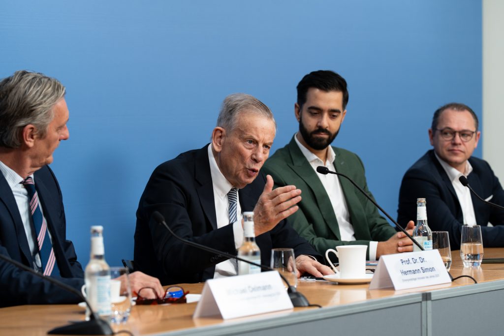 Pressekonferenz | Deutsche Innovationswoche 2025 | Fotocredit: INNOVATOR DES JAHRES / Tony Haupt